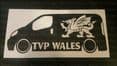 TVP WALES with Dragon Van Sticker - Facebook Group